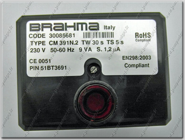 Carte D'allumage Brahma CM381N.2 230V - Réf 30185151 Pour TW30S