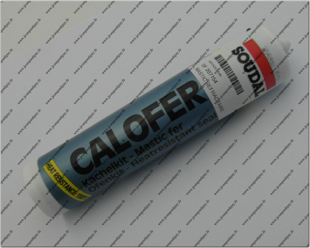 Mastic réfractaire, PYROFEU, 450 g | Leroy Merlin