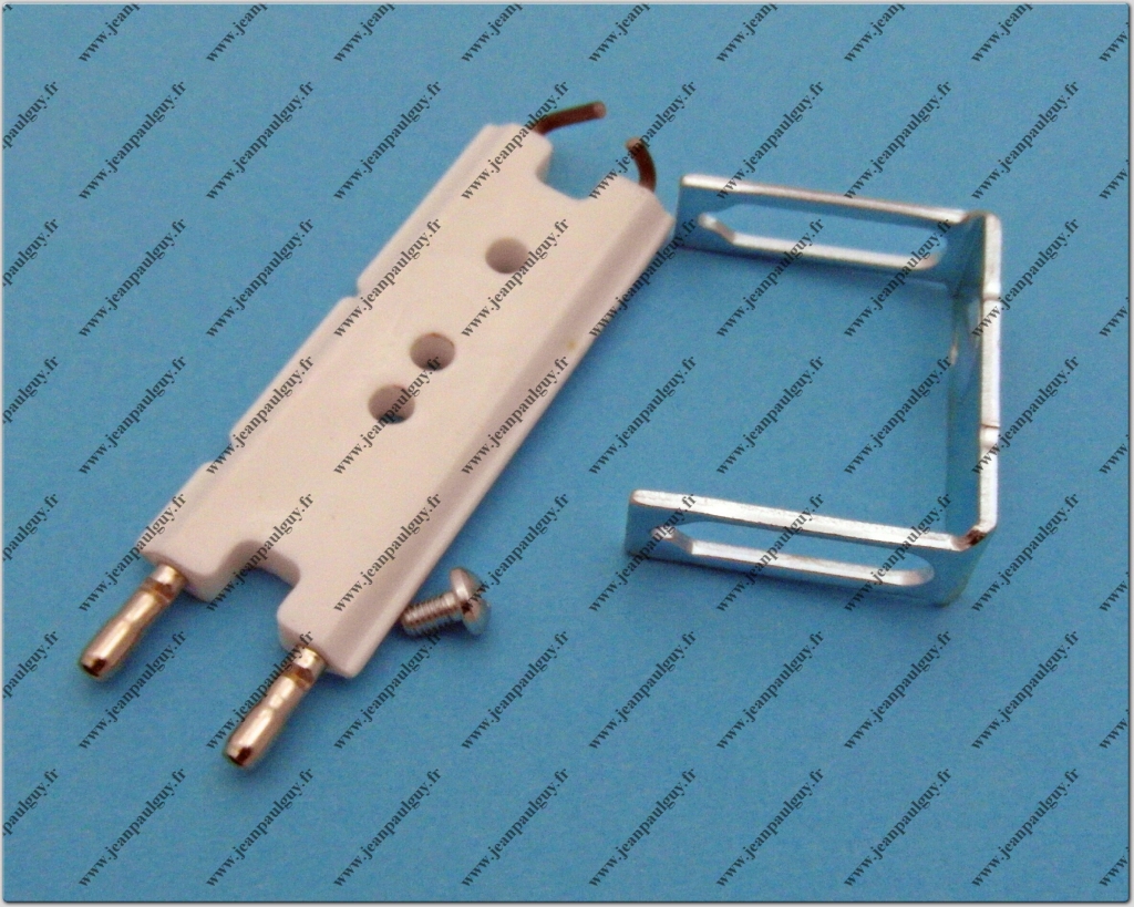 Électrode Double DIFF Pour Chaudière Leblanc - Référence 87181070090 (MPN 30136), Neuf