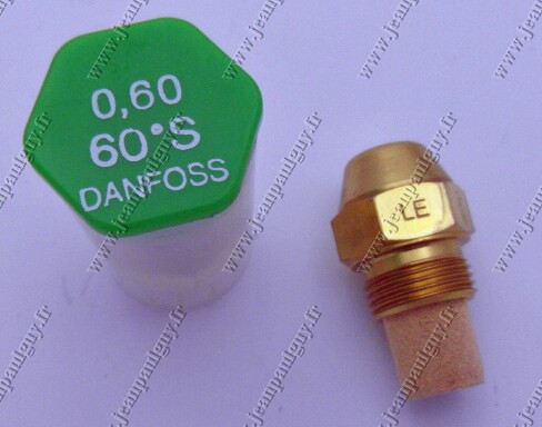 Danfoss gicleur à fioul 0,40 80°H LE Type V pour Viessmann Vitoplus VP3 et  VP3a - Banyo