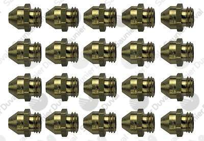 Injecteurs De Buse Gaz Universels Tezla - Lot De 6 Filetage M6 X 0,75 - Pour Brûleurs GPL/Propane