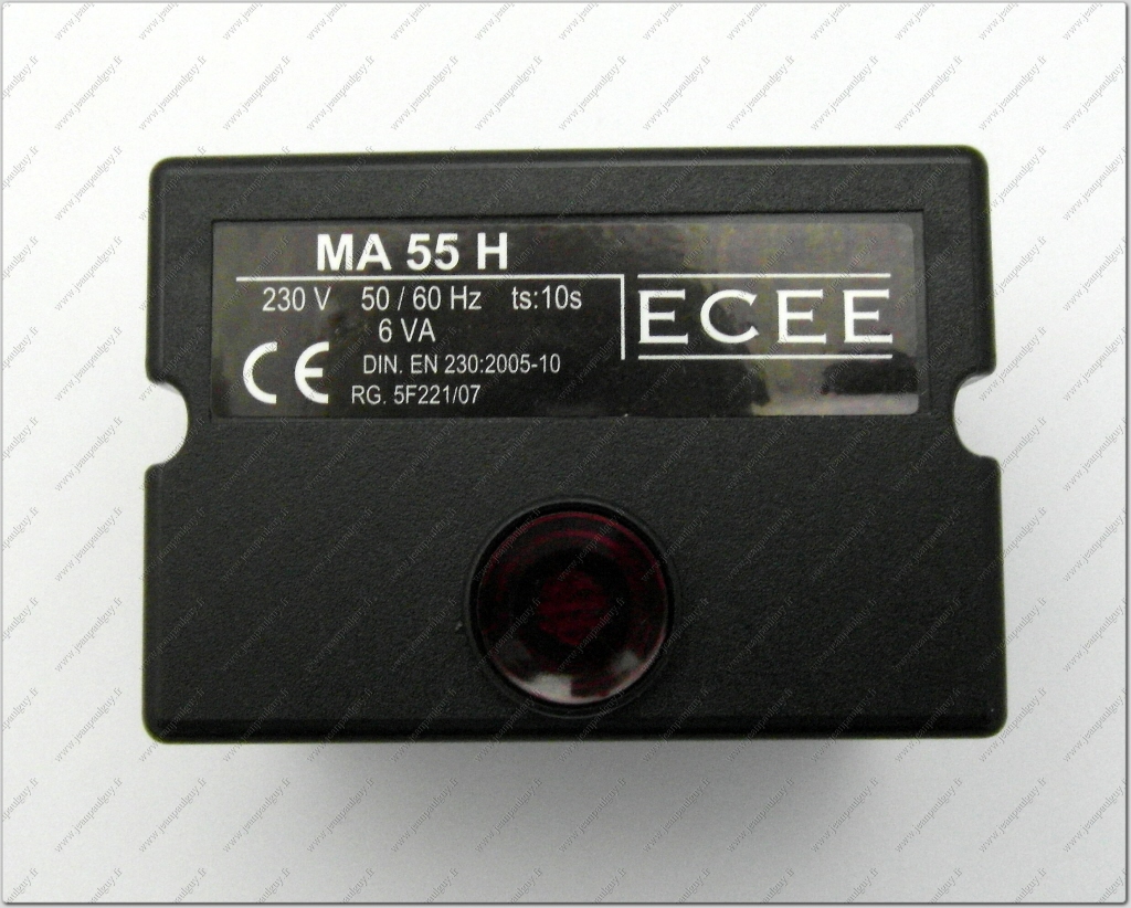 Boîte De Contrôle ECEE MA 55 H Vert - Relais Manuel 1 Voie Serre-Joint