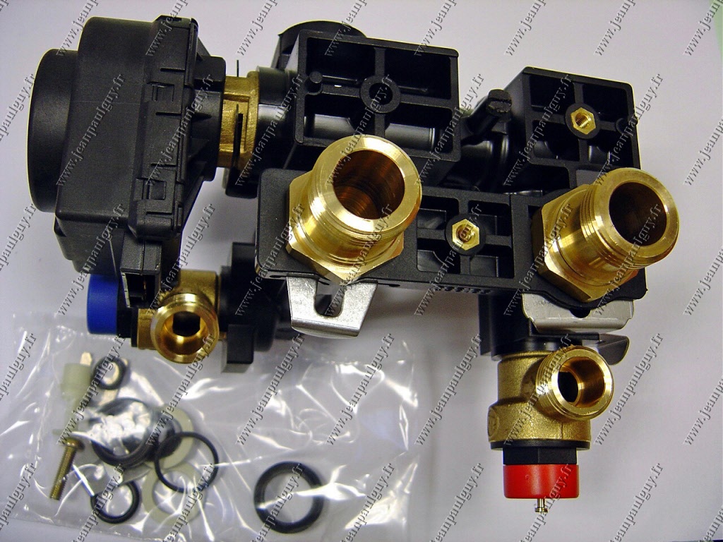 Vanne 3 voies + moteur - DIFF pour Saunier Duval : S1025500
