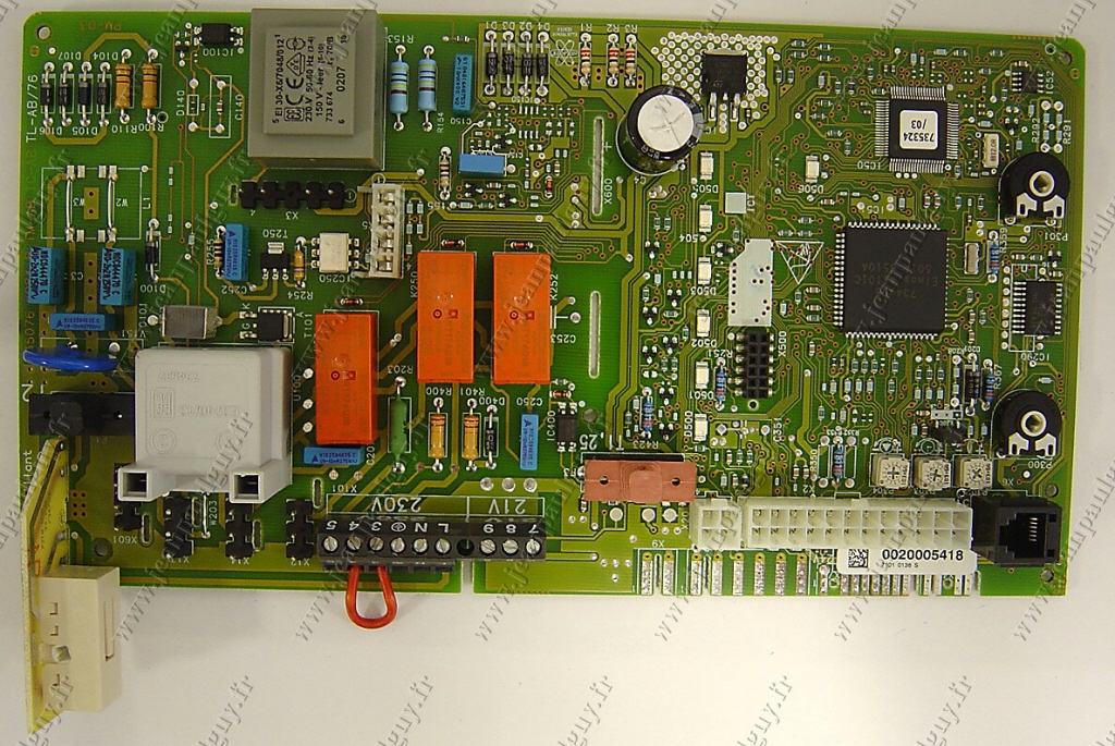 d610 circuit imprime pour chau re VAILLANT ATMOTOP TURBOTOP VSC VU