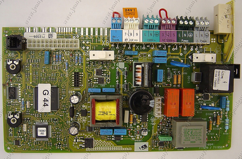 d610 circuit imprime pour chau re VAILLANT ATMOTOP TURBOTOP VSC VU
