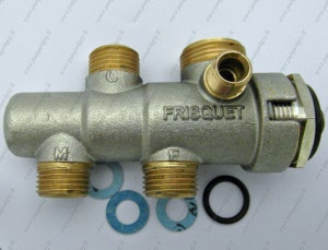 Soupape raccord lisse 3bar 2000-> Frisquet F3AA40533 - Pièces Express